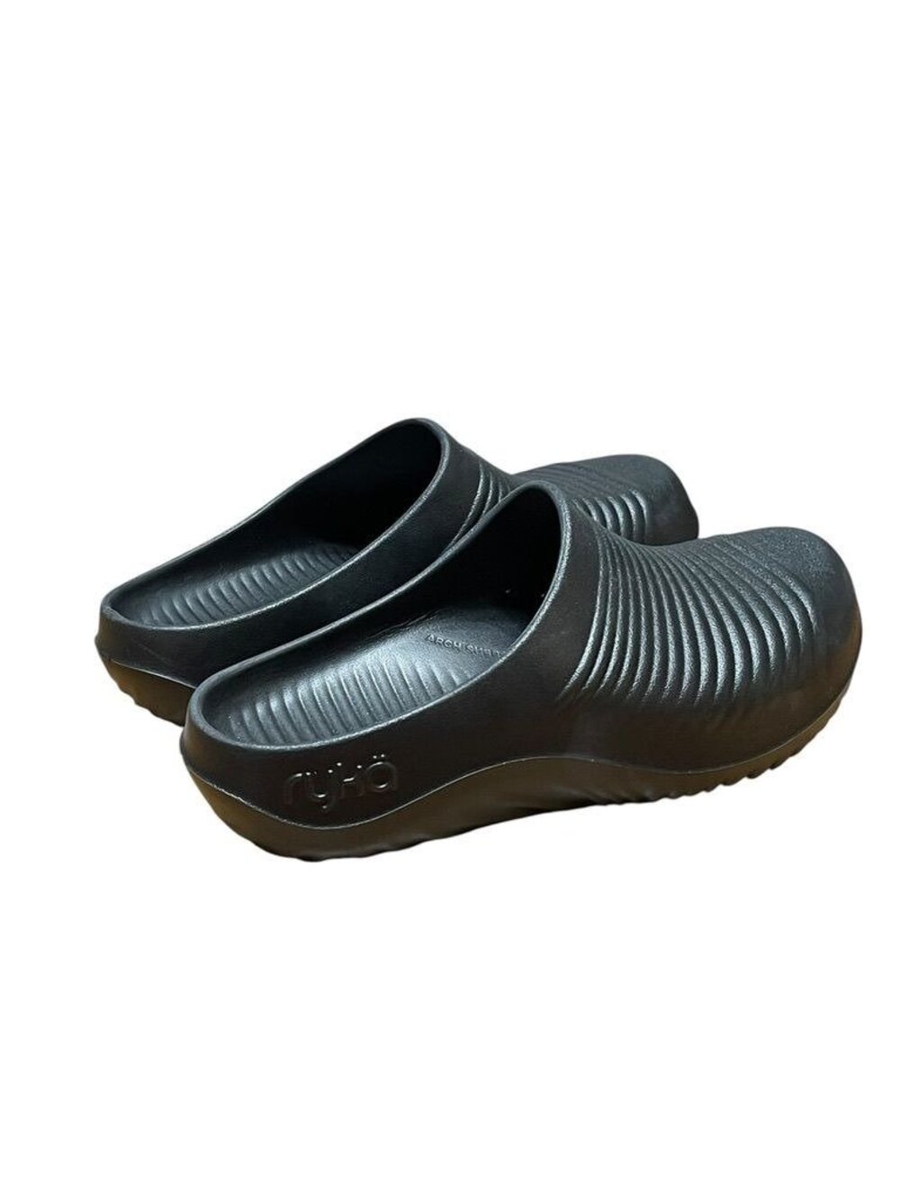Ryka Echo Recovery Women's Clogs & Mules Black Arch Support Size 10-10.5 US - Picture 2 of 12